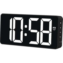 Wecker - HAMA - Bali - Digitaal - Nachtmodus - Ingebouwde thermometer - Zwart