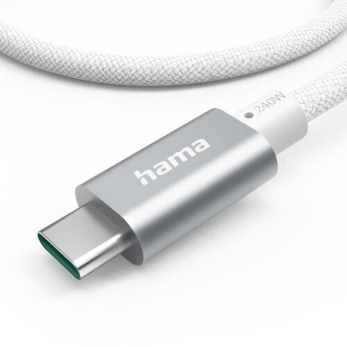 Hama USB-C oplaadkabel - Full-Feat - 240W - Zwart - USB 3.2 Gen2 - 10Gbit/s 2