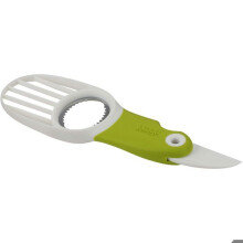 Utensile da cucina - Joseph Joseph - Avocado 3 in 1 - Lama pieghevole - Snocciolatore in acciaio inox - Manico ergonomico
