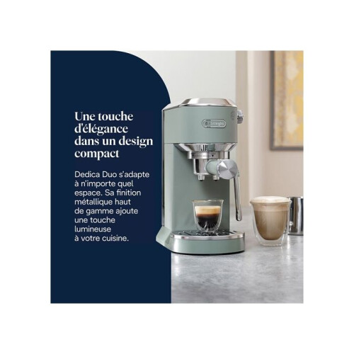 De'Longhi DeLonghi Dedica Duo EC890.GR Espresso Coffee Machine - Green 1
