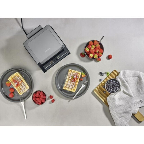 Wafelijzer SEVERIN - WA2125 - Antikleef keramische coating - 1600W 1