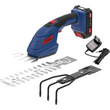 Kit d'entretien de jardin - Güde - GPS 18-201-05 - Sans fil - Batterie 2 Ah - Changement rapide d'embouts