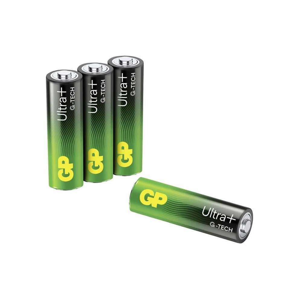 Gp Gppca15up200 Gp Ultra Plus Alkaline Aa 4'S Single Hook Paper Box 4891199203923