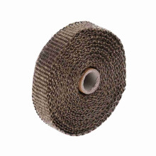 High-Strength Brown 5m Insulation Tape for Exhaust with Steel Ties