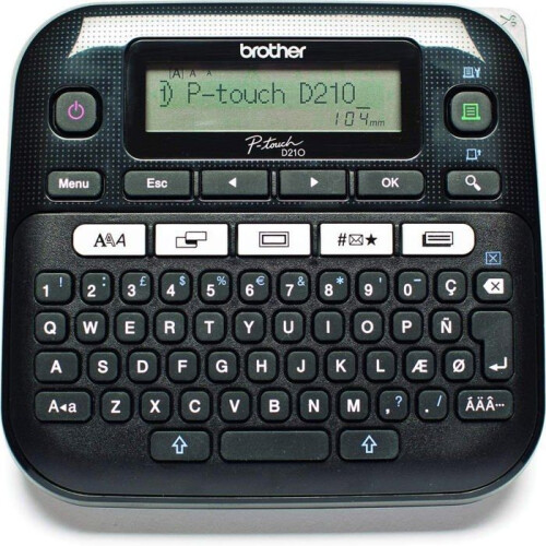 Brother Drucker - Brother - PT-D210VP - Thermotransfer - 20 mm/sec - Bürolabeler