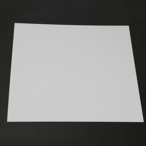 2x300x300mm White Polyoxymethylene POM Engineering Plastic Sheet