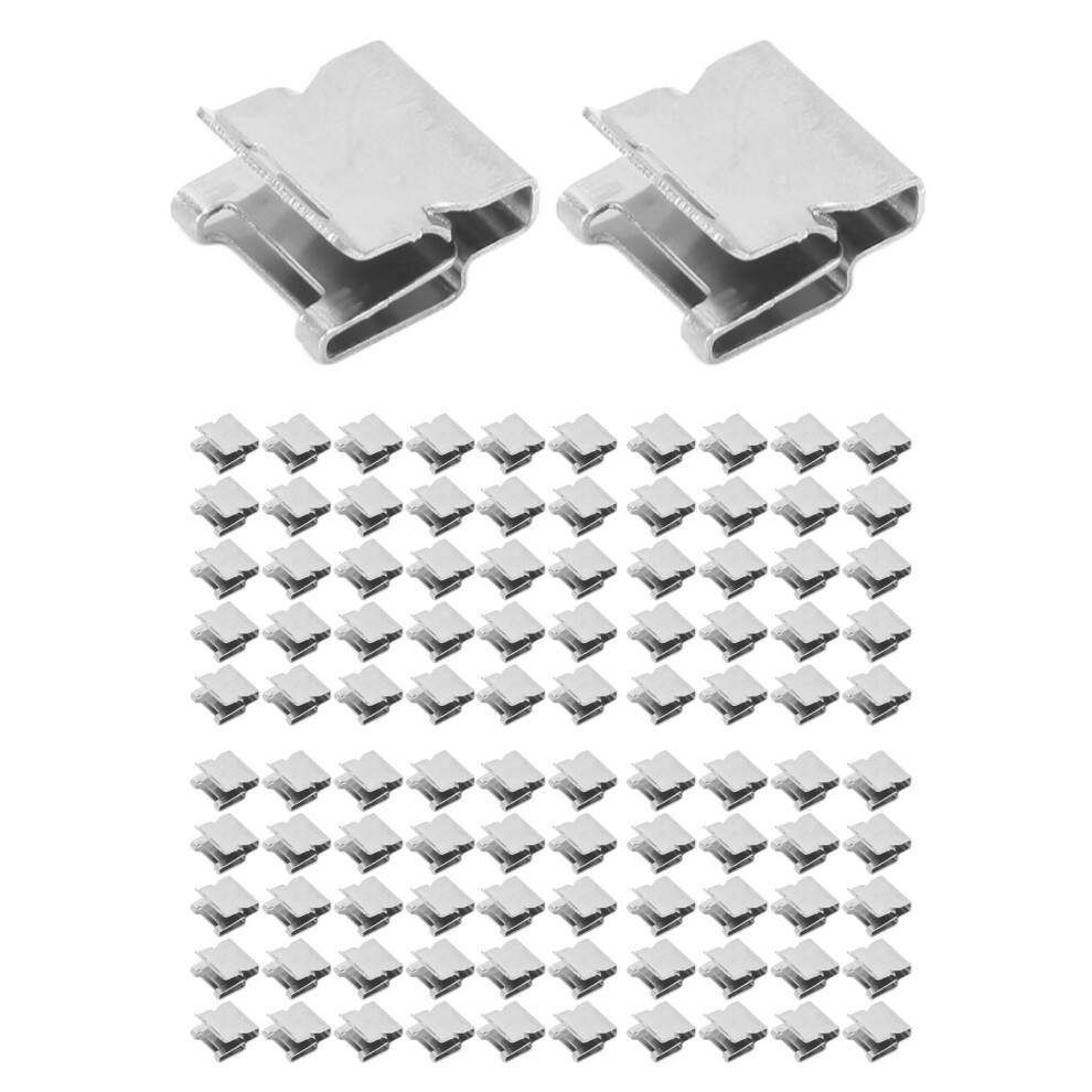 100Pcs Solar Panel Cable Clip Stainless Steel