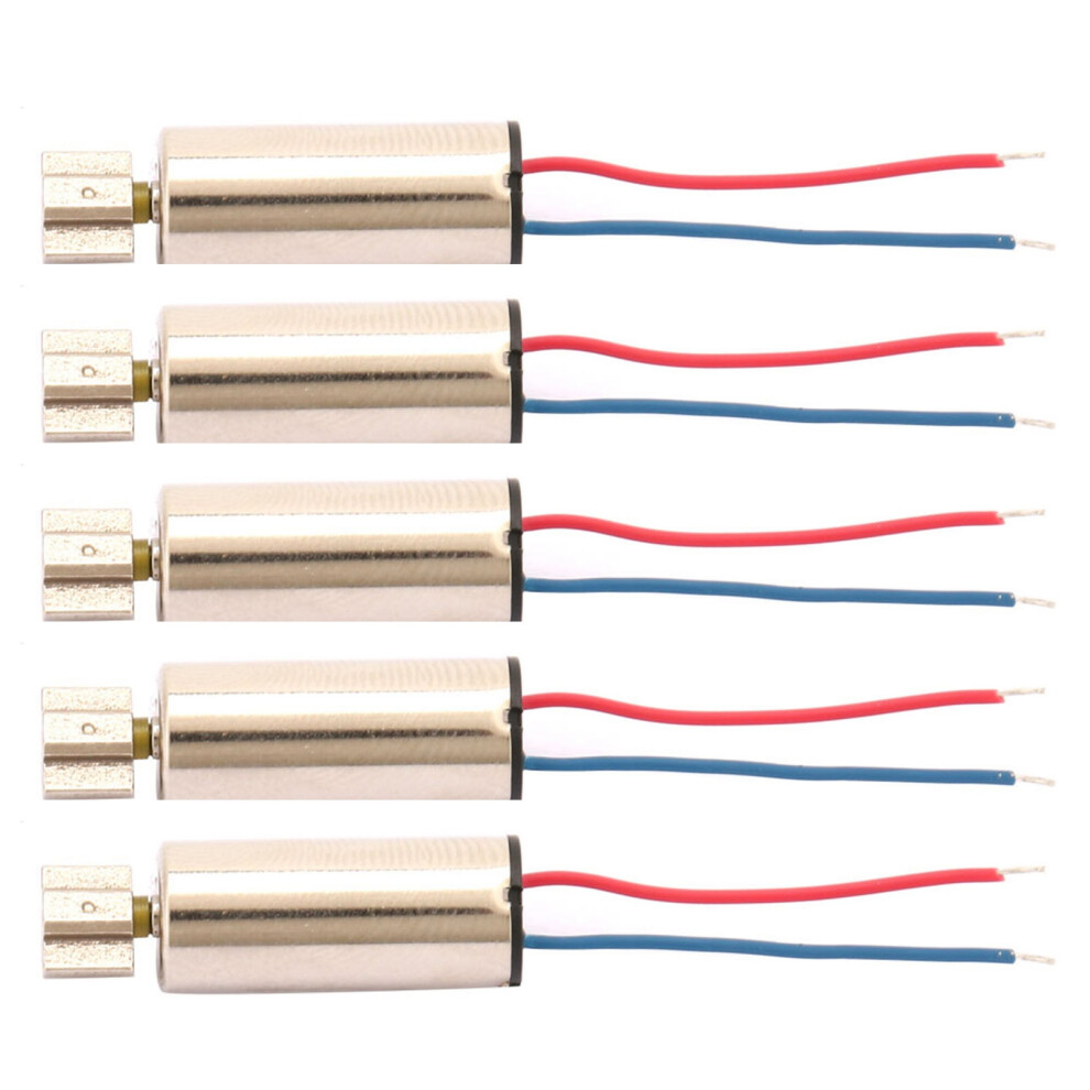 5Pcs 7500Rpm Coreless Vibration Motor For Smart Bracelets, 21.7*7Mm 7611341371525