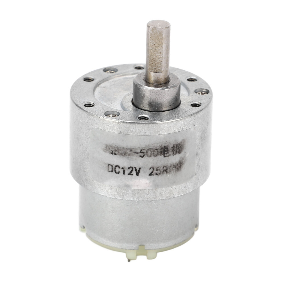 Gear Motor DC 12V 25RPM Speed Reduction Self