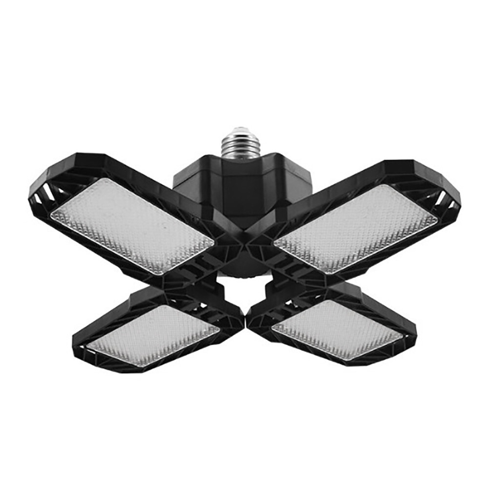 Foldable 4 Panels Led Garage 60W 6500K Cold Light