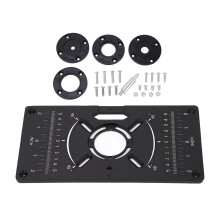 Router Plate Aluminum Alloy Router Table Insert