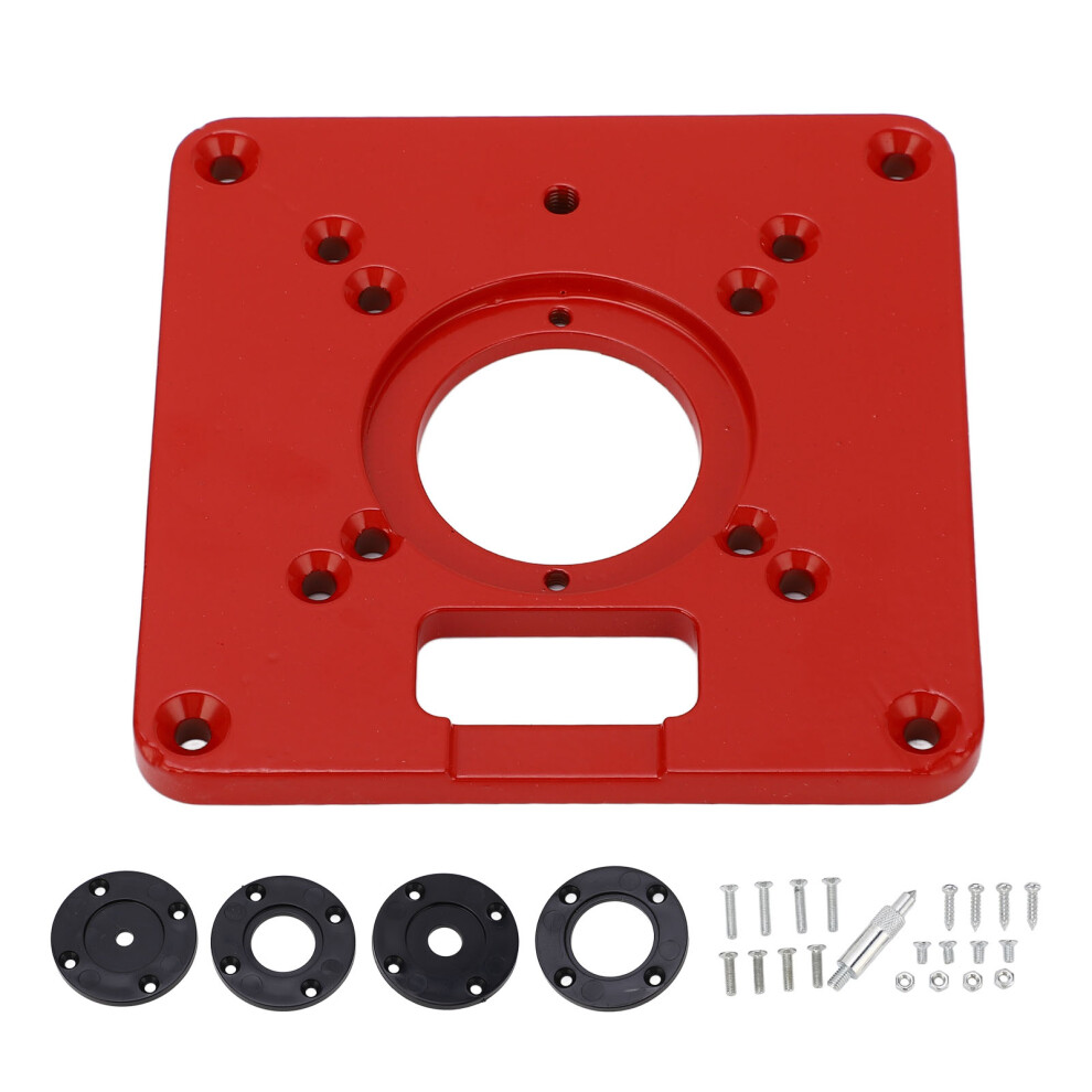 Router Table Insert Plate Aluminum Alloy Universal