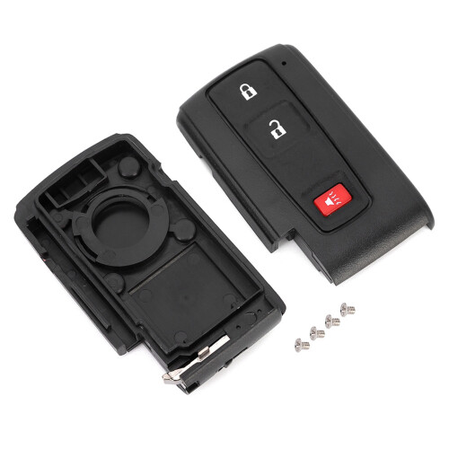 Slim 3 Button Car Key Fob Cover for Prius  Remote Replacement Case 1