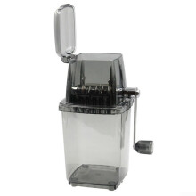 Manual Ice Crusher for Drinks and Fishing Lures, Hand Crank Ice Grinder, Portable Size, Durable Material