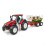 Bruder Trator ROADMAX com reboque florestal e 3 troncos de árvore 1