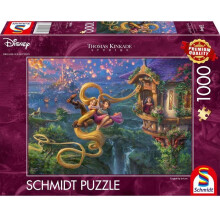 Puzzle 1000 pezzi - SCHMIDT SPIELE - Thomas Kinkade Studios - Disney - Rapunzel Intrappolata nell'Amore - 1000 pezzi