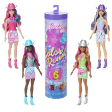 Barbie-Puppe Barbie Color Reveal - Disco Country Star Serie mit 6 Überraschungen - Ab 3 Jahren - JCP01