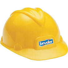 Construction helmet for children - BRUDER - Construction helmet - Yellow - From 3 years - Outdoor