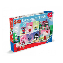 Palapeli - RAVENSBURGER - Hello Kitty - 3x49 kappaletta - Lapsille - Monivärinen