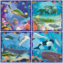 Puzzle Kind, Puzzle UP!, Die Meerestiere, ab 5 Jahren, 12004004, Ravensburger