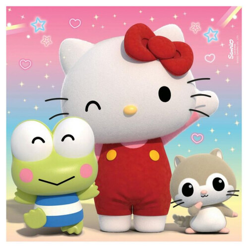 Ravensburger Puzzle - RAVENSBURGER - Hello Kitty - 3x49 pezzi - Per bambini - Multicolore 2