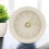 Concrete & Copper Silent Alarm Clock, 10cm Diameter, Lightweight 5
