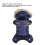 Hundekapuzenmantel XS blau Baumwoll-Polyester 13