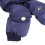 Hundekapuzenmantel XS blau Baumwoll-Polyester 8