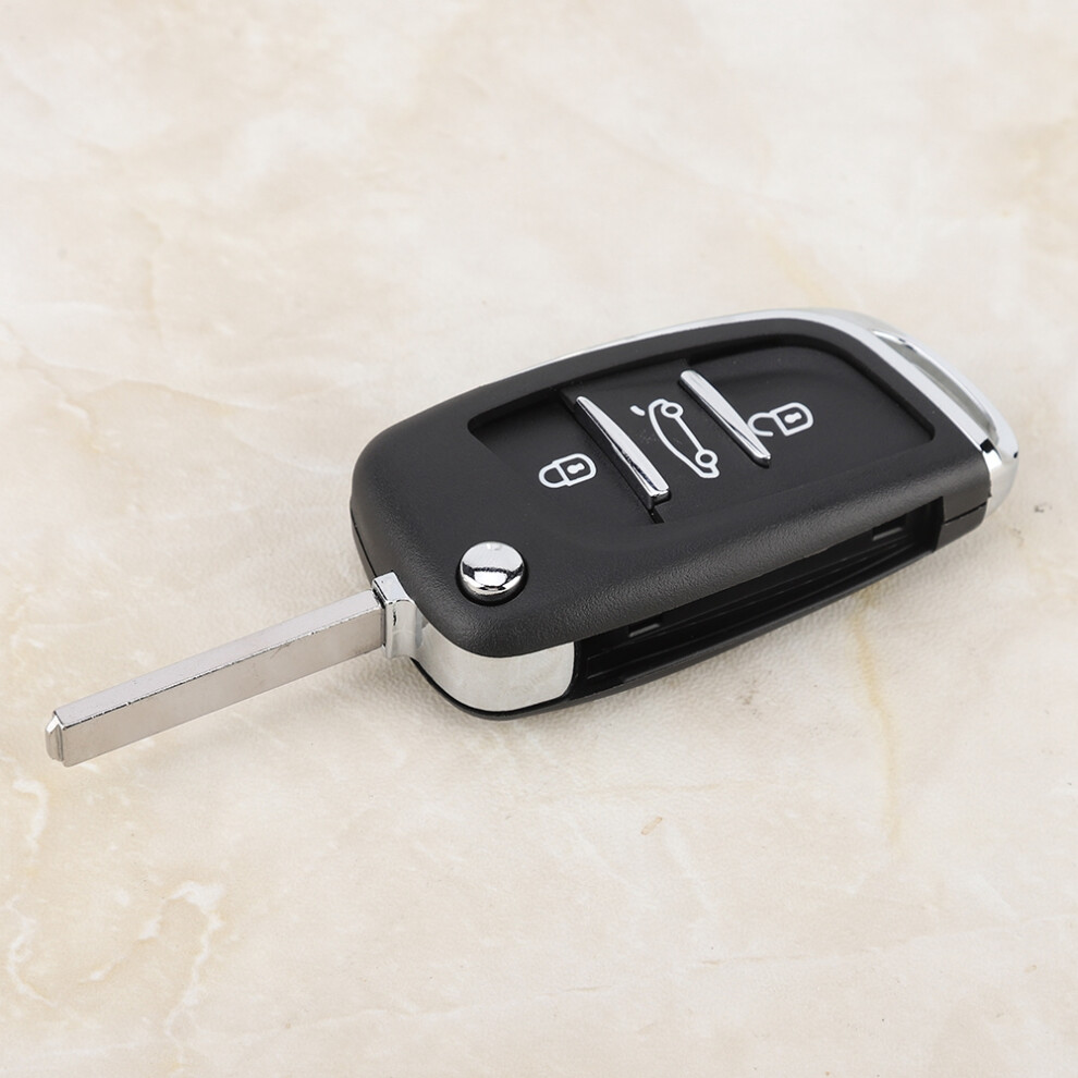 Replacement Flip Key Fob Case & Blade For Peugeot 306 407 Partner 4641341382002