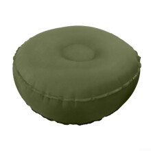 Inflatable Yoga Cushion, Footrest for Travel, Fitness and Relaxation, Olive Green, Portable Comfort Support