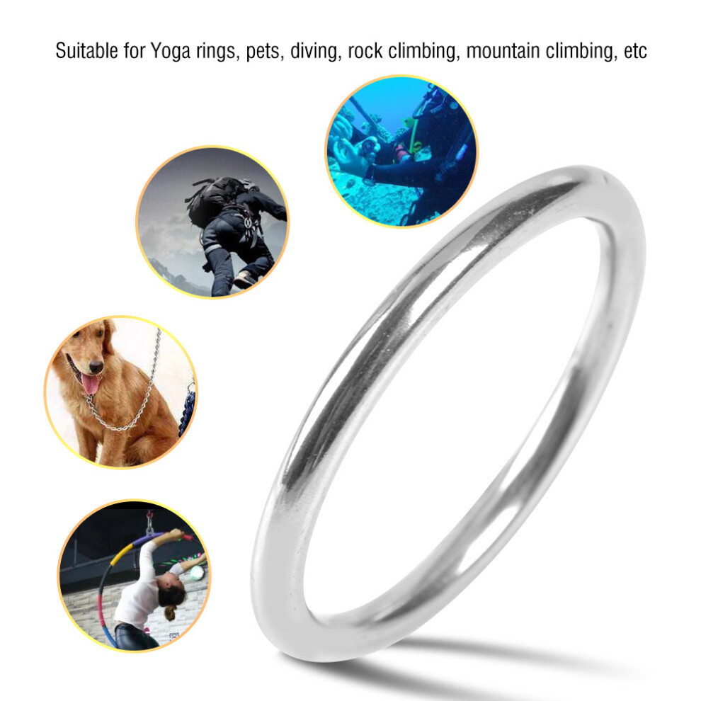 High-Quality 304 Ss Marine Welded Ring Polished O Circle 6X60mm 6941341384593