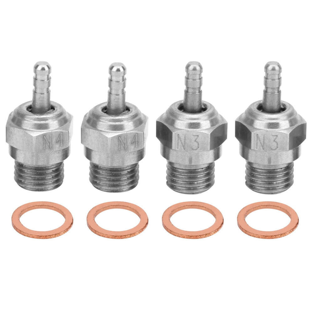 N3 N4 Fire Head Spark Plug Rc Car Accessory Part 9121376695117