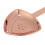 Colador de cóctel triangular recubierto de cobre 98g 9