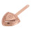 Colador de cóctel triangular recubierto de cobre 98g 5