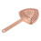 Colador de cóctel triangular recubierto de cobre 98g 4