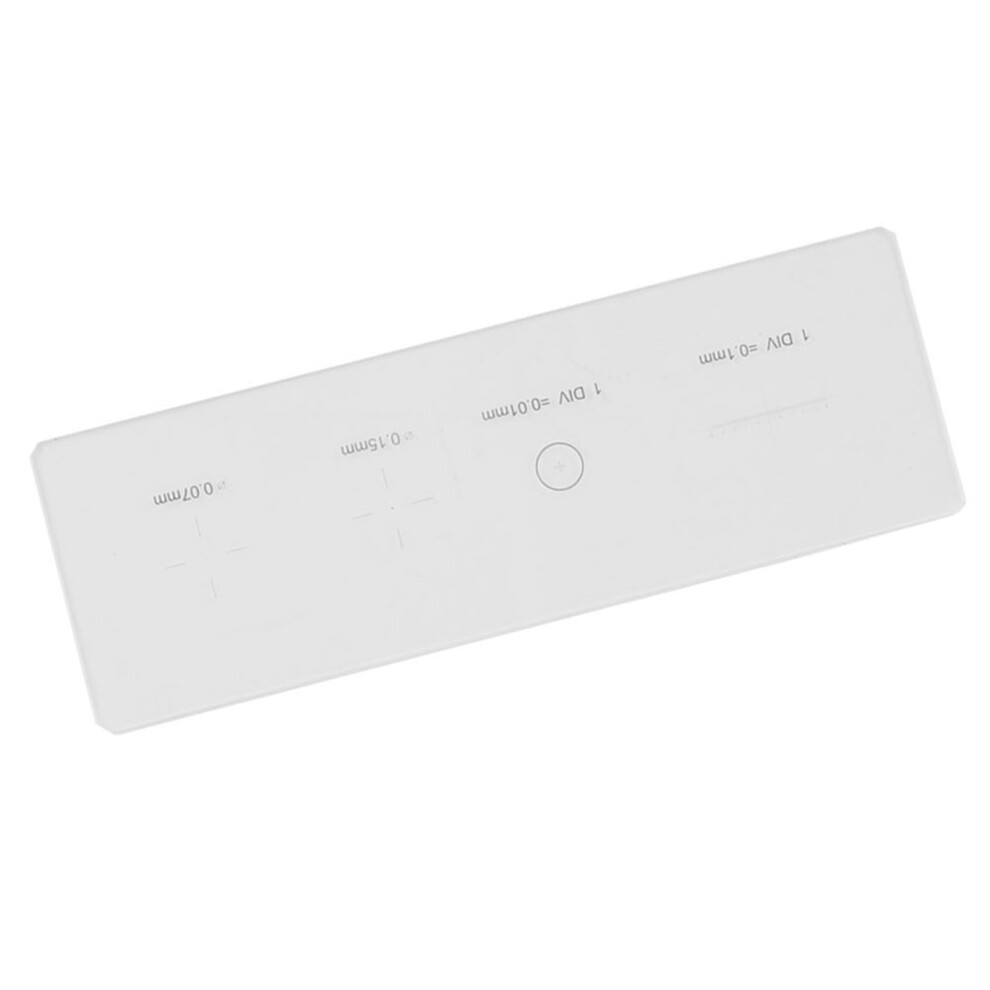 Precision Glass Stage Micrometer Calibration Slide 0.01mm for Microscopes UK-image-OPC-PJMMKSR-NEW