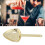 Colador de cóctel triangular chapado en oro 98 g 13
