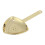 Colador de cóctel triangular chapado en oro 98 g 1