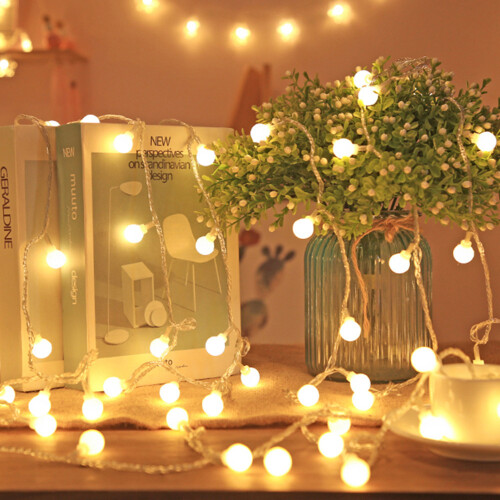 Ball USB-Lichterkette 3,0 m 20 LEDs Warmweiß 1