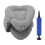 Corrector de Postura de Swing de Golf Inflable de PVC Gris Ajustable Asistente de Práctica 2