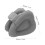 Corrector de Postura de Swing de Golf Inflable de PVC Gris Ajustable Asistente de Práctica 4