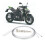 Universal Clutch Throttle Brake Cable Repair Kit 12