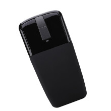 Thin Wireless Arc Mouse - Portable Foldable Design with Touch Surface