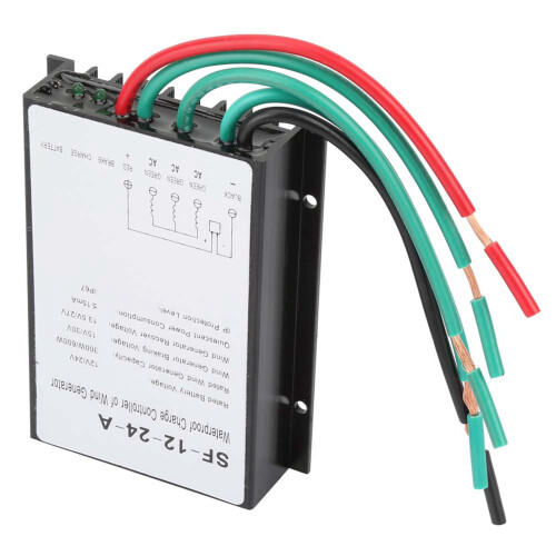 12V/24V Wind Turbine Charge Controller 300W/600W Waterproof 1