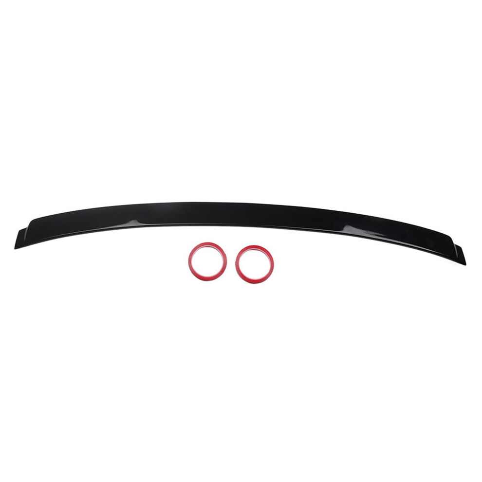 Glossy Rear Window Roof Spoiler Car AddâOn Black 9121376696176