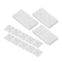 100 Stück UHF RFID Tag 860‑960MHz KM4 Wiederbeschreibbare Klebeinlage Etikett 50x50mm/1,97x1,97 Zoll für Lagerverwaltung