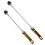 2pcs Road Mountain Bicycle Quick Release Skewers 3