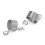 Stainless Steel Knitting Thimble Rings - Durable Yarn Guide Tool (2 Pack) 7