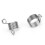 Stainless Steel Knitting Thimble Rings - Durable Yarn Guide Tool (2 Pack) 13