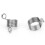 Stainless Steel Knitting Thimble Rings - Durable Yarn Guide Tool (2 Pack) 1